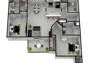 Arbours at Covington in Covington, GA - Foto de edificio - Floor Plan